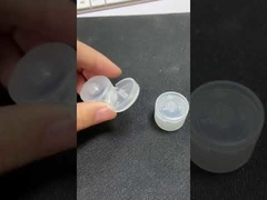 Round Plastic Flip Cap Flat PP Material  89*139mm  Screw