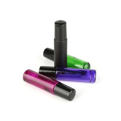 Colorful Empty Rollerball Perfume Bottles 3ml 5ml 8ml 10ml 15ml With Lid
