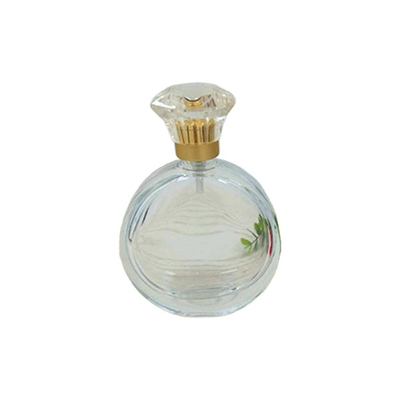 Customize Caps Refillable Glass Perfume Bottle 50ml Beautiful Appearance