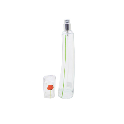 Customize Caps Refillable Glass Perfume Bottle 50ml Beautiful Appearance