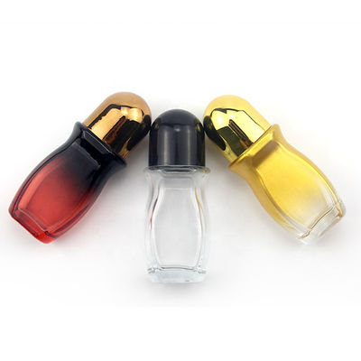 ‌30ml Roller Ball Bottle Clear Transparent Perfume Bottle Food-Grade Glass Anti-Leak Rollerball For DIY Skincare