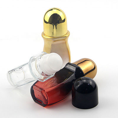 ‌30ml Roller Ball Bottle Clear Transparent Perfume Bottle Food-Grade Glass Anti-Leak Rollerball For DIY Skincare